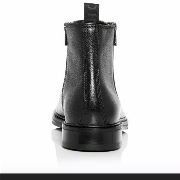 Hugo Boss Bohemian Leather Zip up Chelsea Boots - Picture 4 of 8